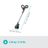 Gardena EasyWeed 1800/18V P4A Solo akkumulátoros gyomirtó kefe