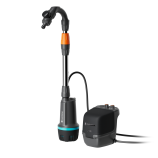 Gardena 2600 Comf 18V P4A akkumulátoros hordószivattyú, önálló kivitel