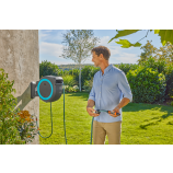 Gardena PowerRoll XXL akkumulátoros fali doboz, önálló, 40 m, türkiz