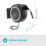 Gardena PowerRoll XXL akkumulátoros fali doboz, készlet, 40 m, fehér