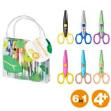 Fiskars Kidzors ollókészlet, 6 darab, állatmotívumokkal, 1003730