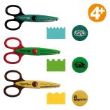 Fiskars Kidzors ollókészlet, 3 db, mocsári állatok 1003845