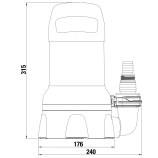 Gardena 11000 tiszta vízszivattyú