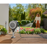 Gardena RollUp M teraszos tömlődoboz, 20 m-es tömlő, fehér, automatikus feltekerés