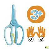 Fiskars gyakorló olló, türkizkék 3+ 1064068