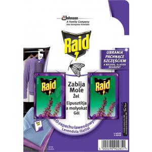 Raid zselés horgok molyok ellen levendula