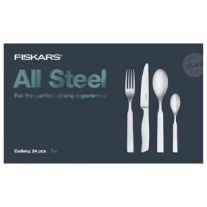 Fiskars All Steel evőeszközkészlet 1624db 1054777