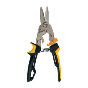 Fiskars PowerGear lemezolló, egyenes 1027207