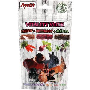 Apetit rágcsáló répa, cékla és lucerna pálcika Vitality Stick 120 g