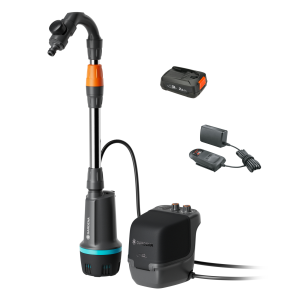 Gardena 2400 ComfAuto 18 V P4A akkumulátoros hordószivattyú készlet