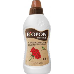 Bopon Natural Vermikomposzt muskátlikhoz és balkonnövényekhez