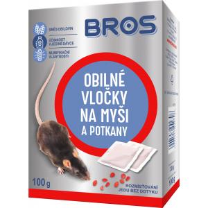 Bros gabonapelyhek egerek, patkányok és patkányok számára
