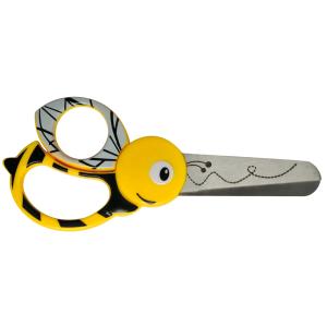 Fiskars Animals gyermekolló, 13 cm, méh, 1003747
