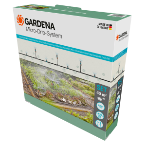 Gardena Micro-Drip-System kezdőcsomag ágyásokhoz és szegélyekhez / 40 m²