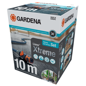 Gardena Liano™ 10 m-es textilcső belső vízcsapokhoz való csatlakozóval – készlet