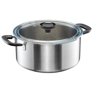 Fiskars Fazék fedővel, 5,0 L / 24 cm, rozsdamentes acél 1072317