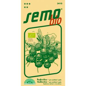 Vetőmag bio vörös retek Kvintara F1 1,5 g